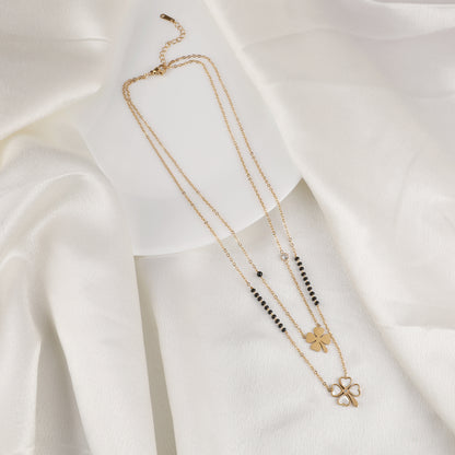 Floral Twin Mangalsutra