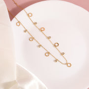 Stellar Geo Charms Necklace