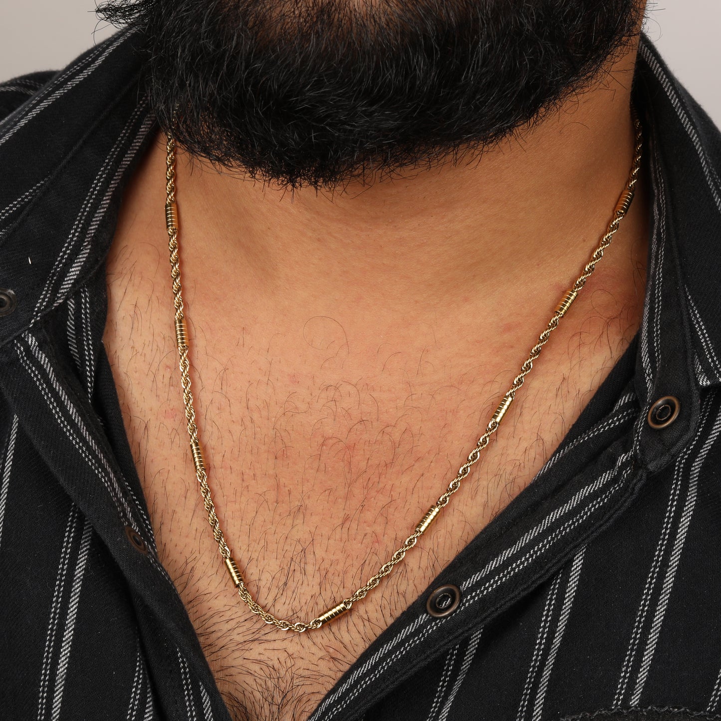Regal Twist Tube Men's Chain