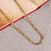 Twist Forge Gold Men's Chain