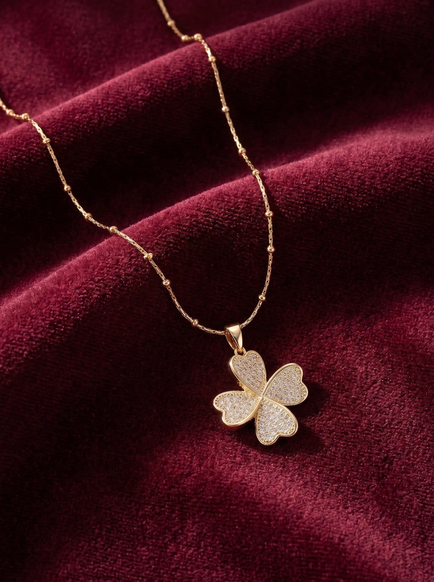 Iced Flower Necklace