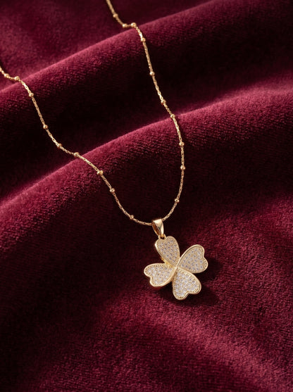 Iced Flower Necklace