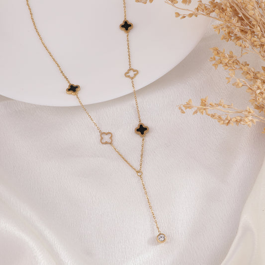 Luxe Cloverfall Necklace