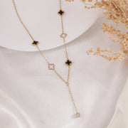 Luxe Cloverfall Necklace