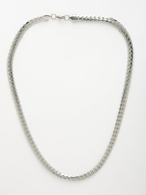 Silver Cuban Link Chain
