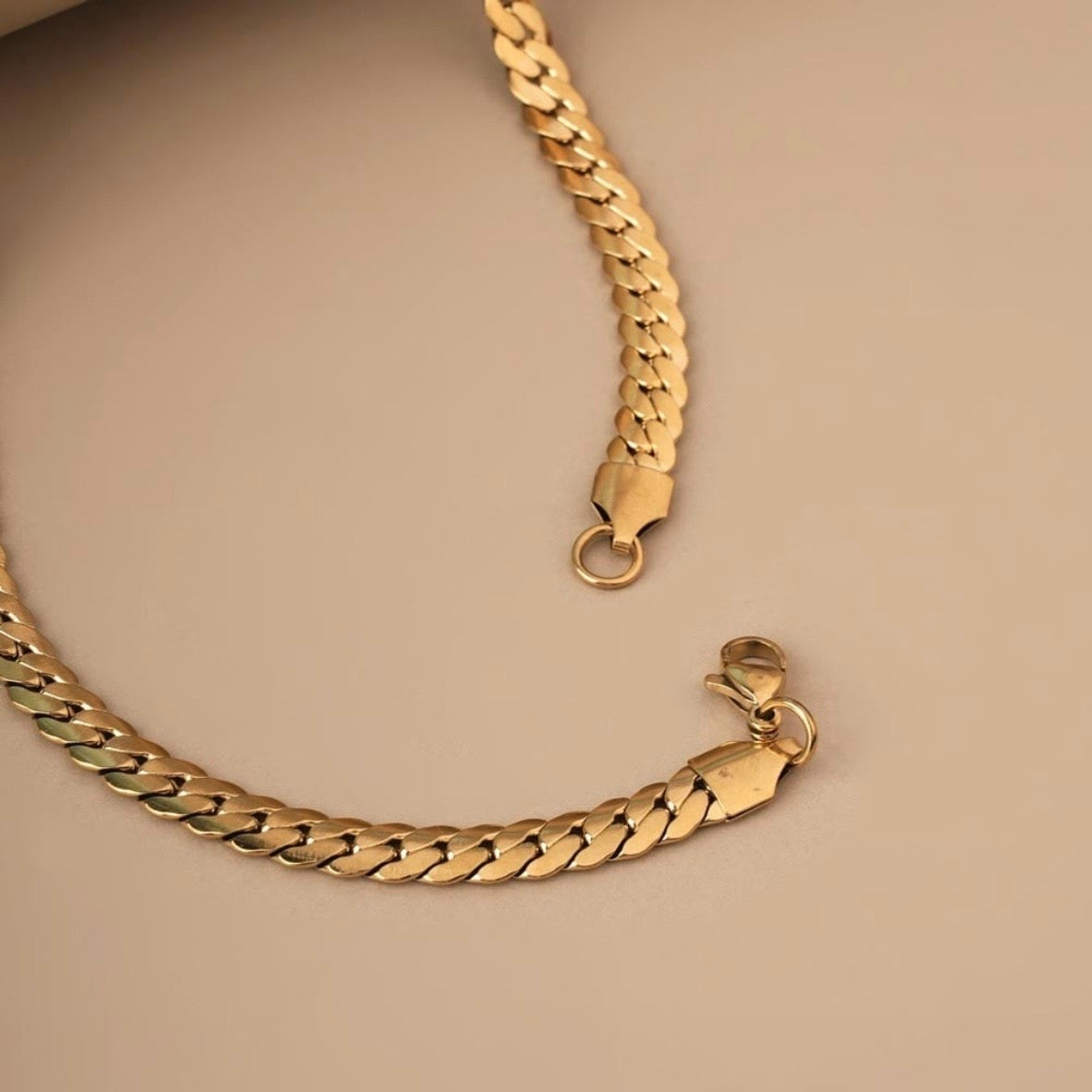 Men’s Gold Cuban Chain - 50 cm