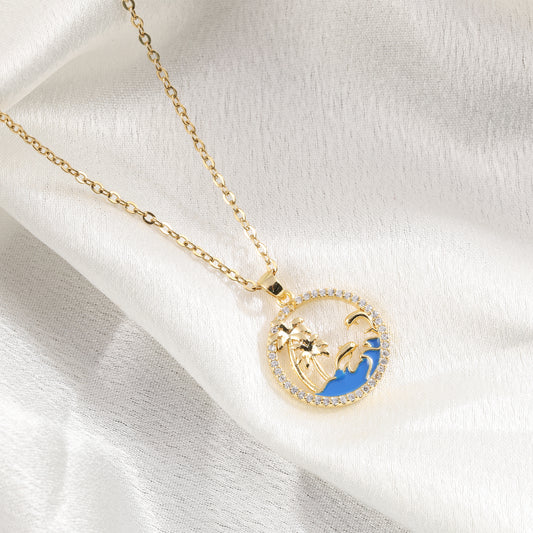Palm Paradise Necklace