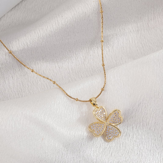 Iced Flower Necklace