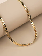 Men’s Gold Cuban Chain - 55 cm