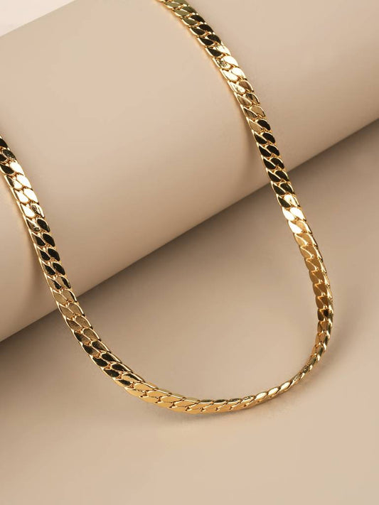 Men’s Gold Cuban Chain - 55 cm