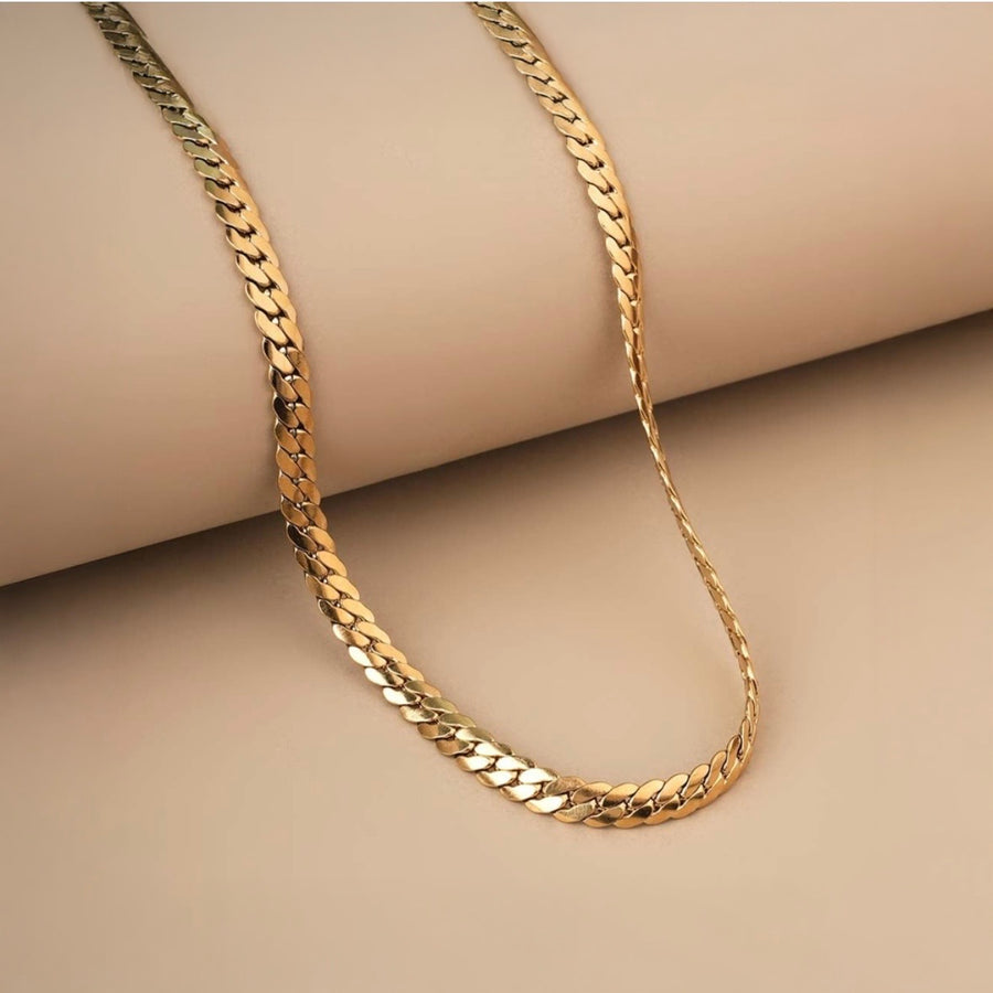 Men’s Gold Cuban Chain - 50 cm