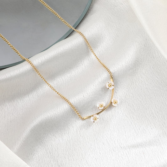 Cherry Twig Necklace