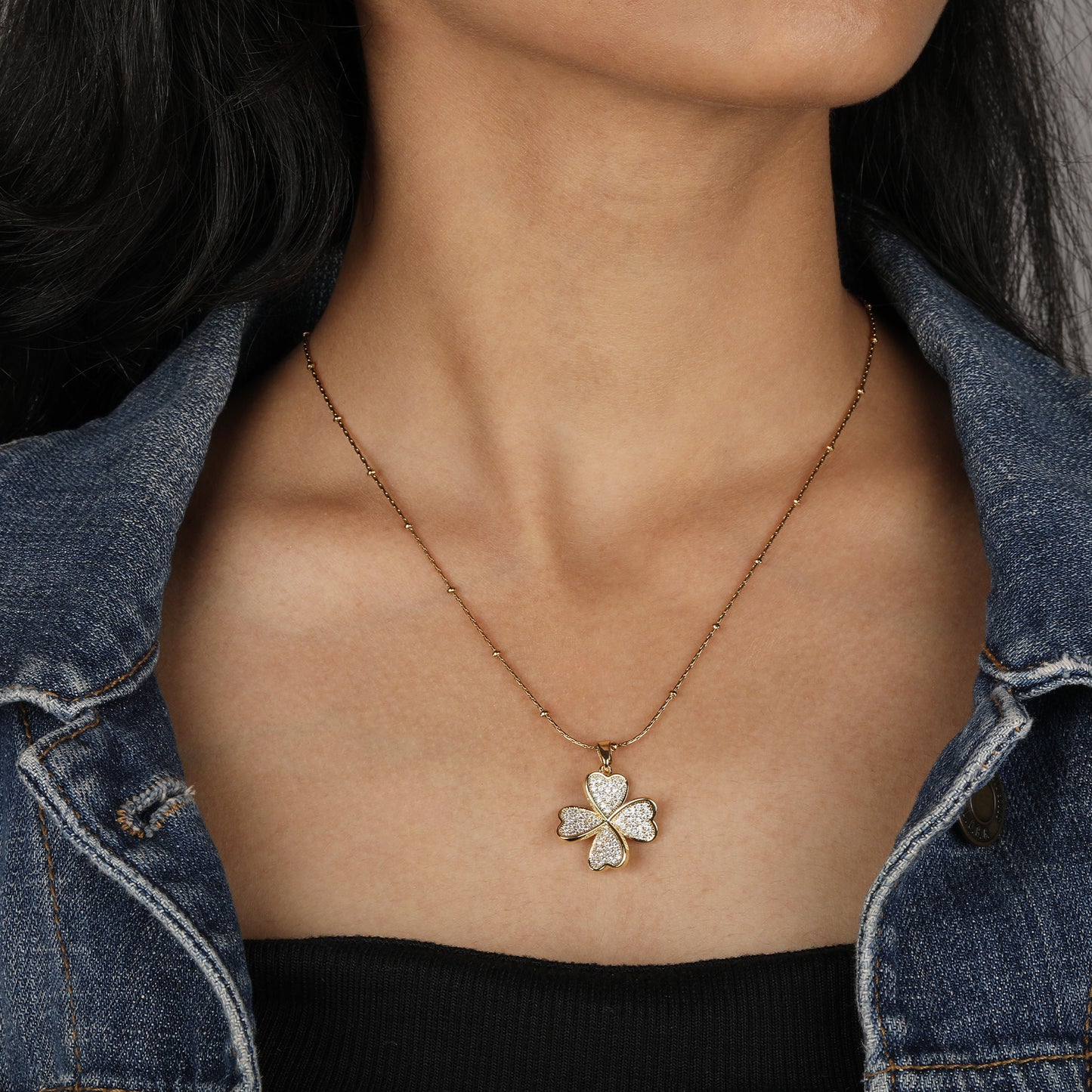 Iced Flower Necklace
