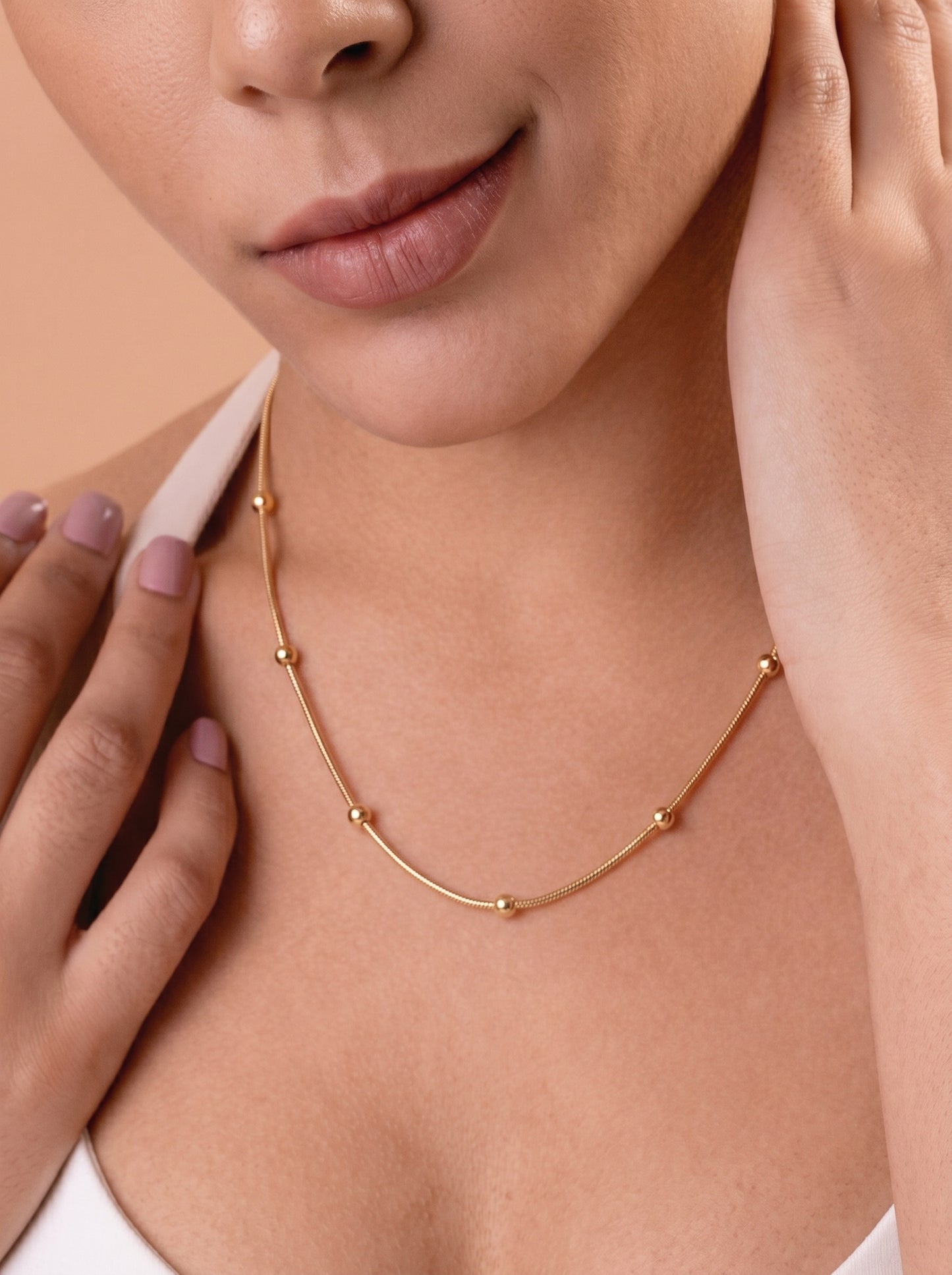 Vintage Snake 2.0 Chain 18K Gold Plated, Waterproof and Anti-Tarnish 18"