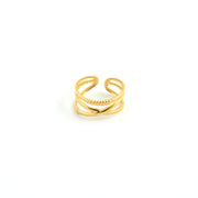 Infinix Adjustable Ring Gold Plated