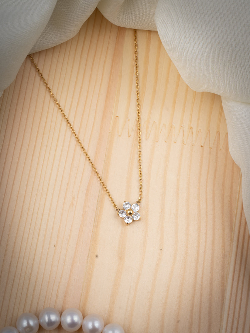 Daisy Spark Diamond Necklace