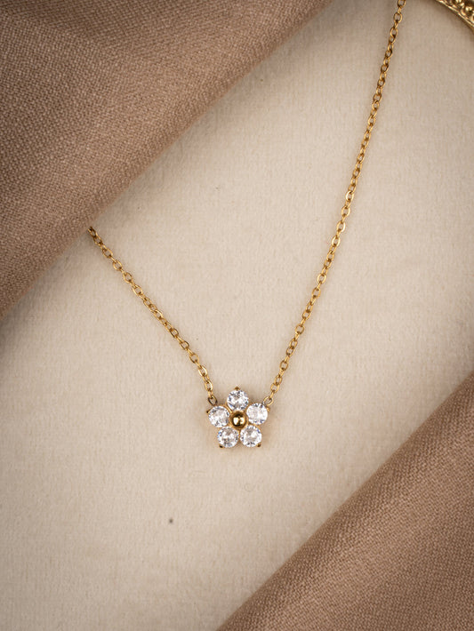 Daisy Spark Diamond Necklace