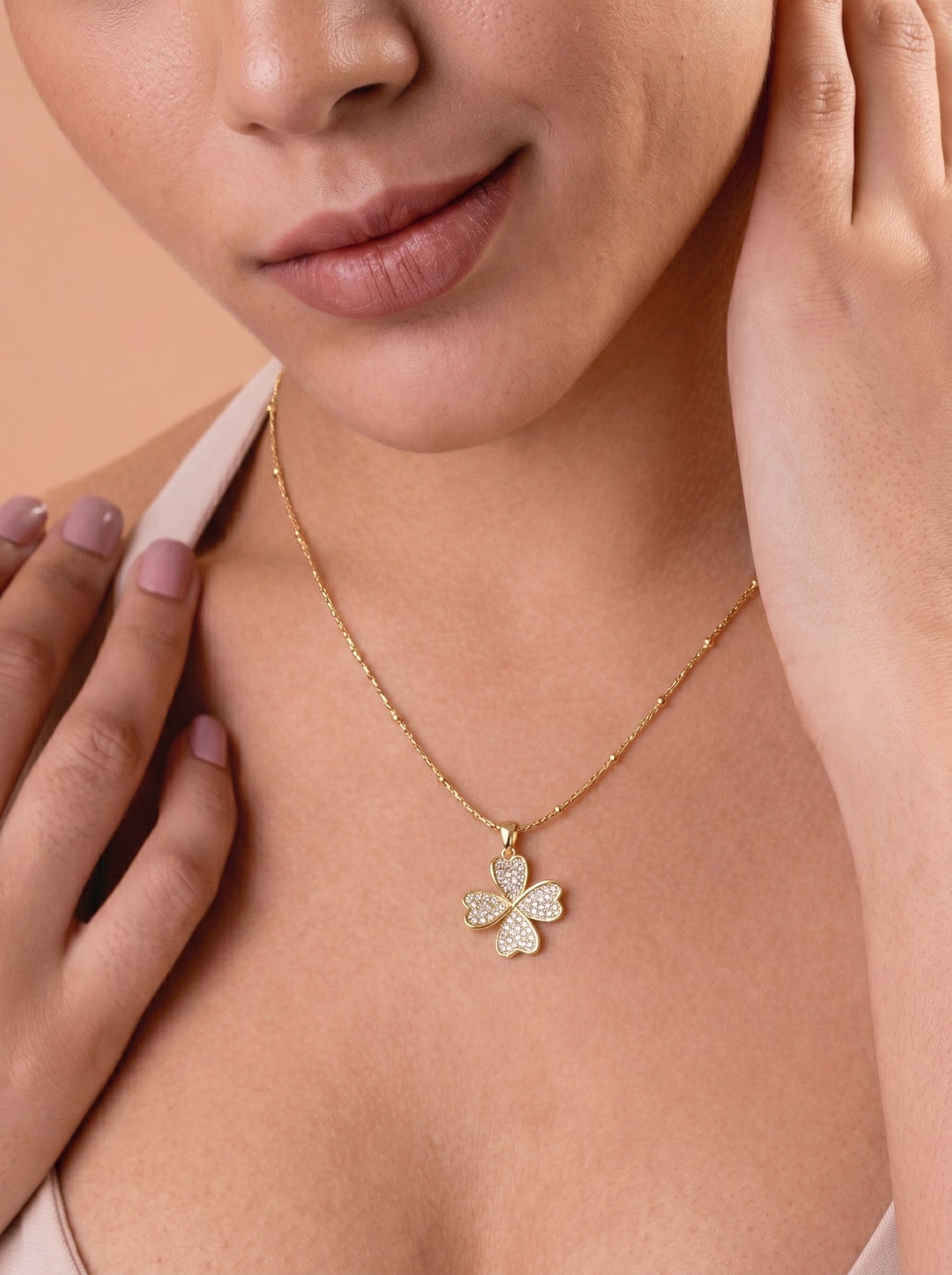 Iced Flower Necklace