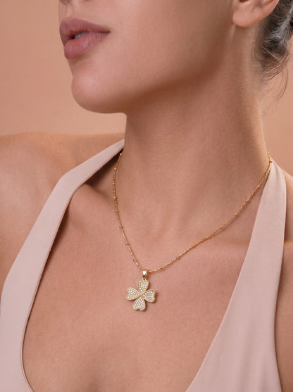 Iced Flower Necklace