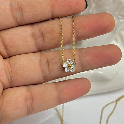 Daisy Spark Diamond Necklace