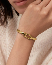 Golden Horseshoe Kada Bracelet