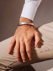Silver Matrix Men’s Kada
