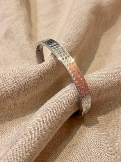 Silver Matrix Men’s Kada