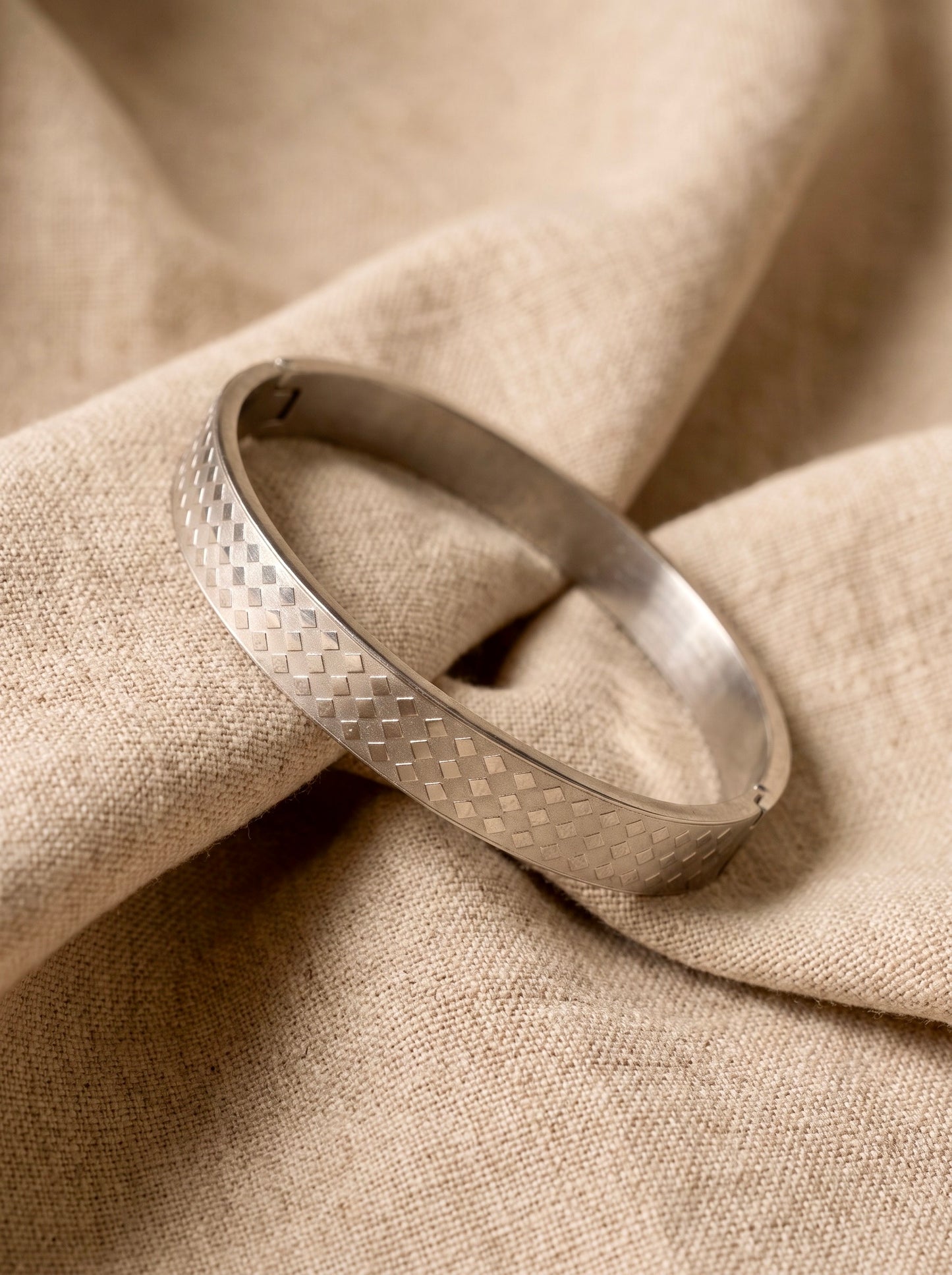 Silver Matrix Men’s Kada