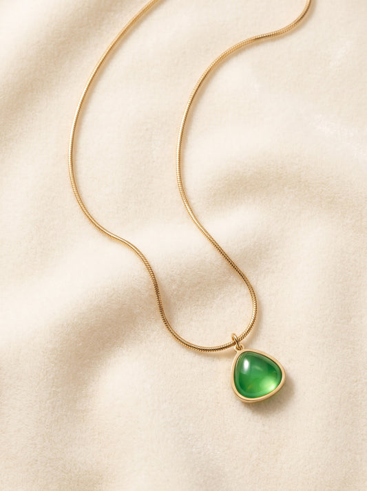 Emerald Aura Necklace