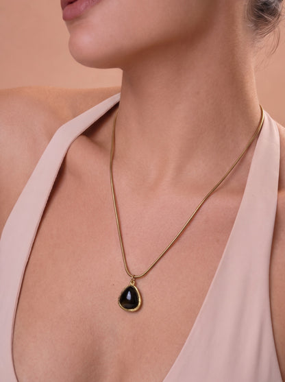 Mocha Aura Necklace