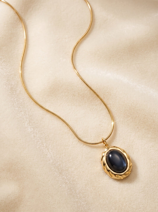 Midnight Halo Necklace