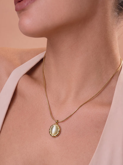Pearl Halo Necklace