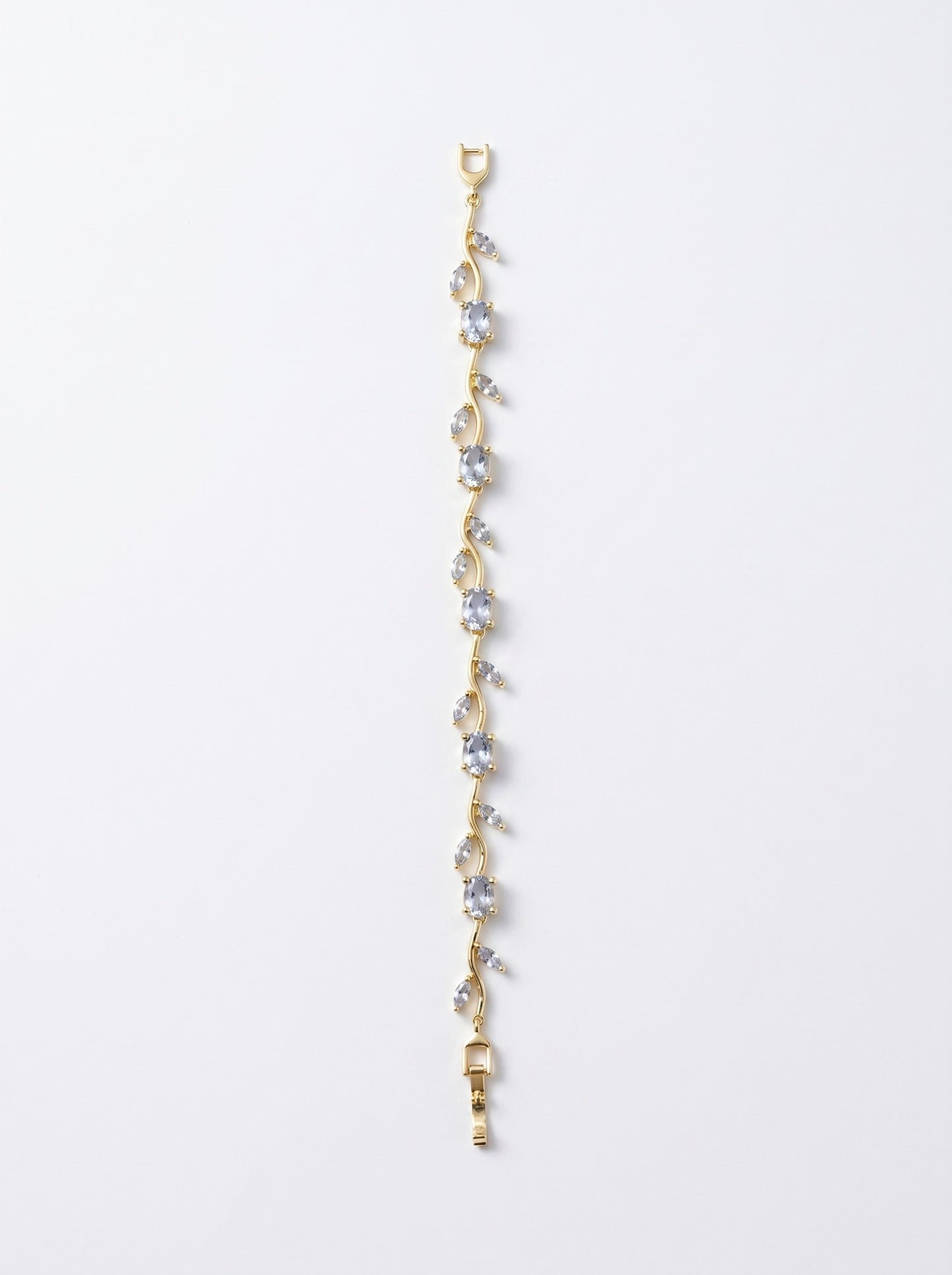 Clear Tulip Petal Bracelet