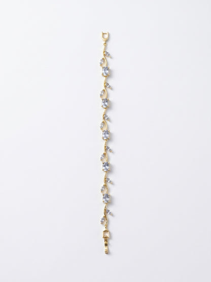 Clear Tulip Petal Bracelet