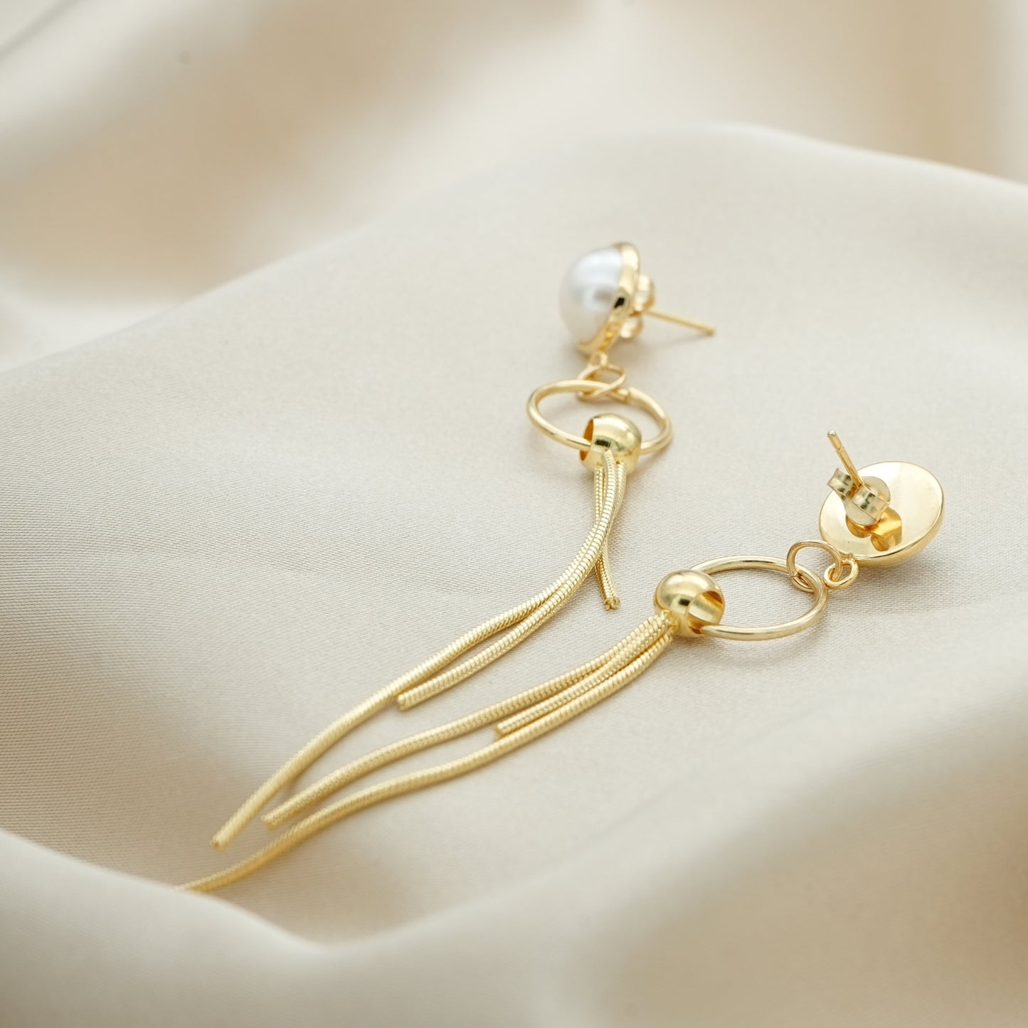 Lustrous Orbit Earrings