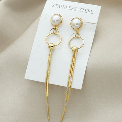 Lustrous Orbit Earrings