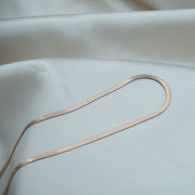 Men's Snake Chain Rose Gold