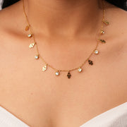 Golden Hand of Protection Necklace