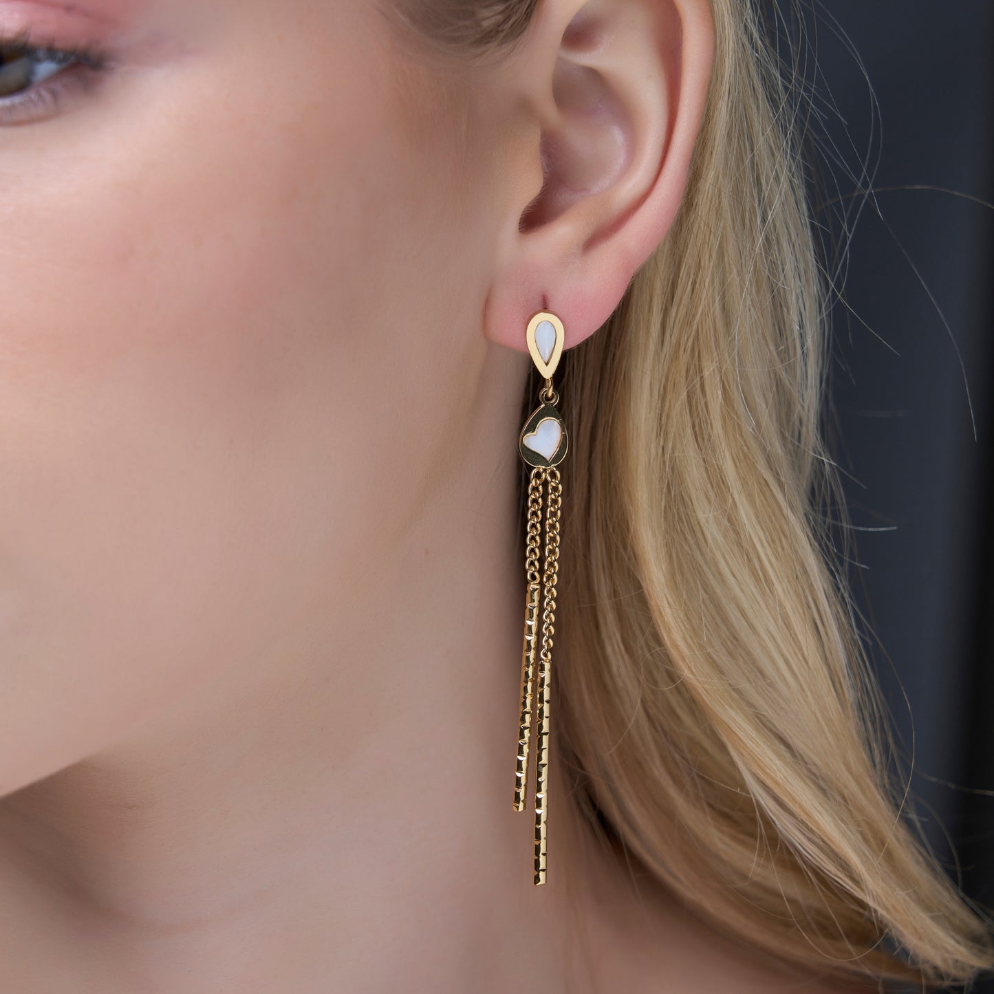 Linked Hearts Earrings