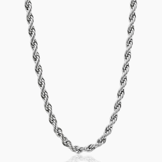 Men’s Silver Rope Chain