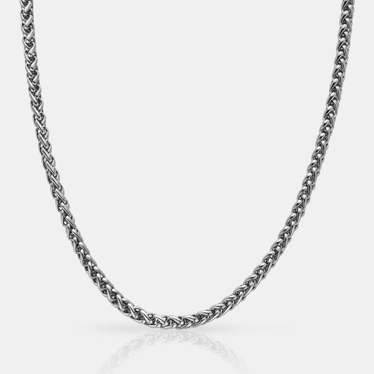 Men’s Silver Wheat Chain