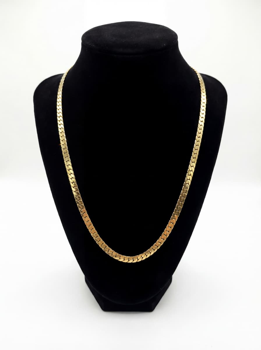 Men’s Gold Cuban Chain - 60 cm