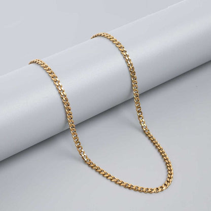 Men’s Gold Curb Chain - 60 cm