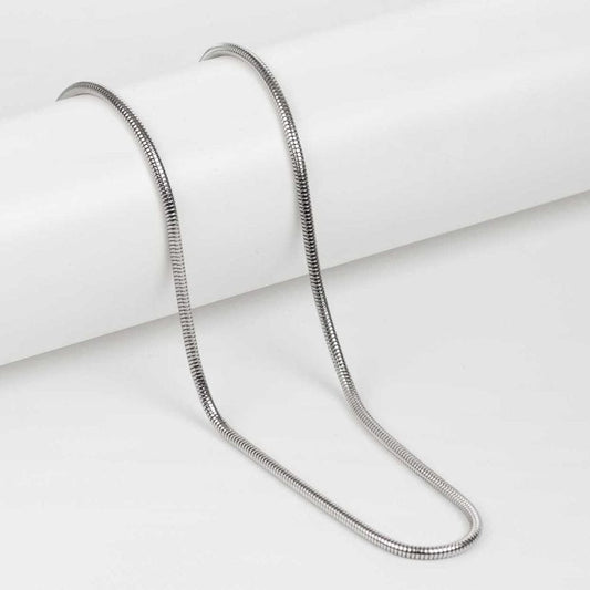 Silver Liquid Chain - 45 cm