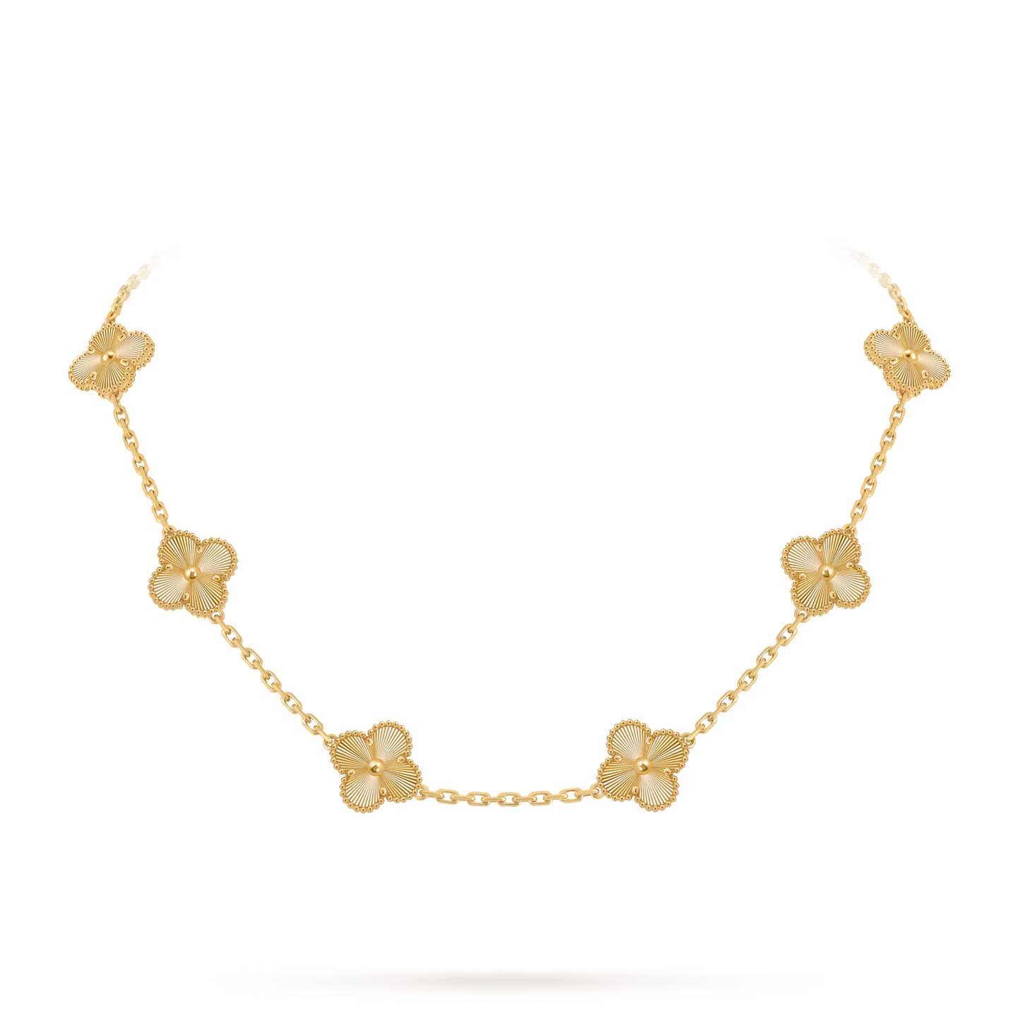 Golden Grace Clover Necklace