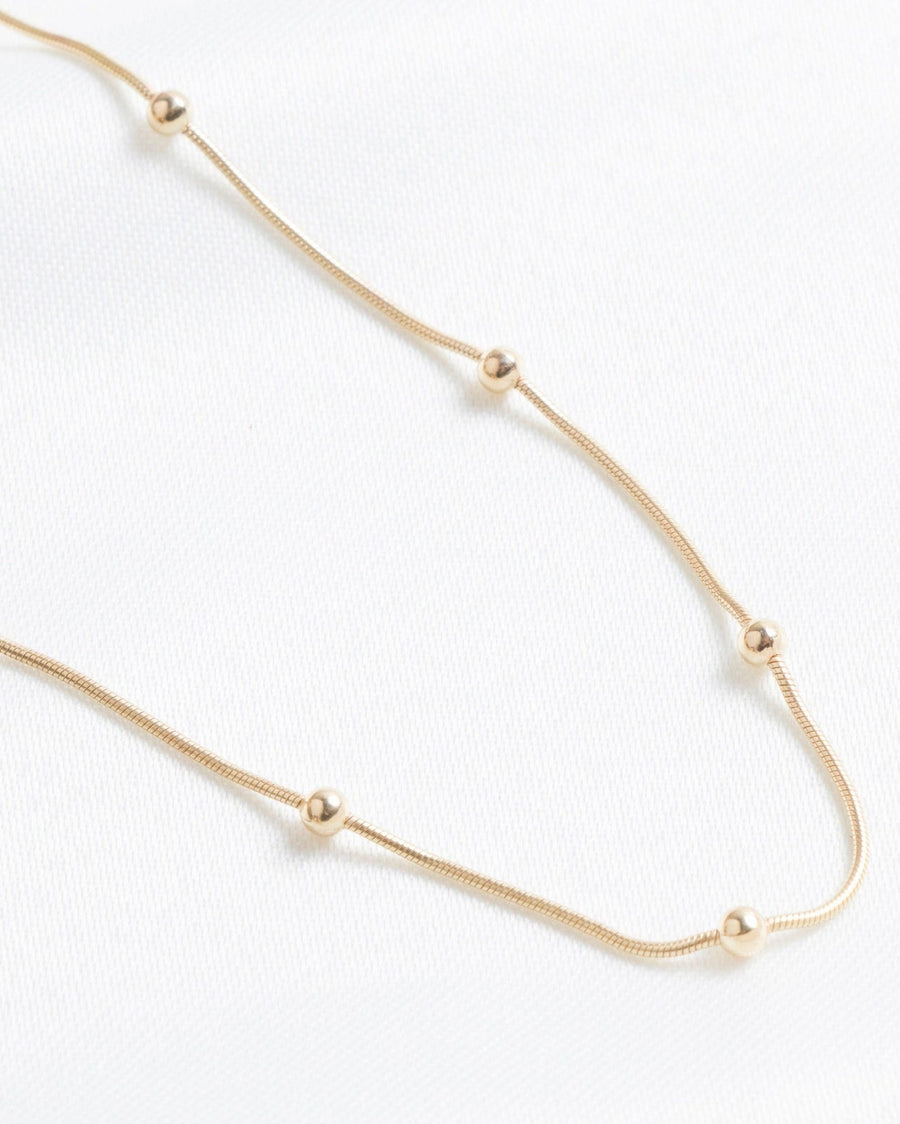 Vintage Snake 2.0 Chain 18K Gold Plated, Waterproof and Anti-Tarnish 18"