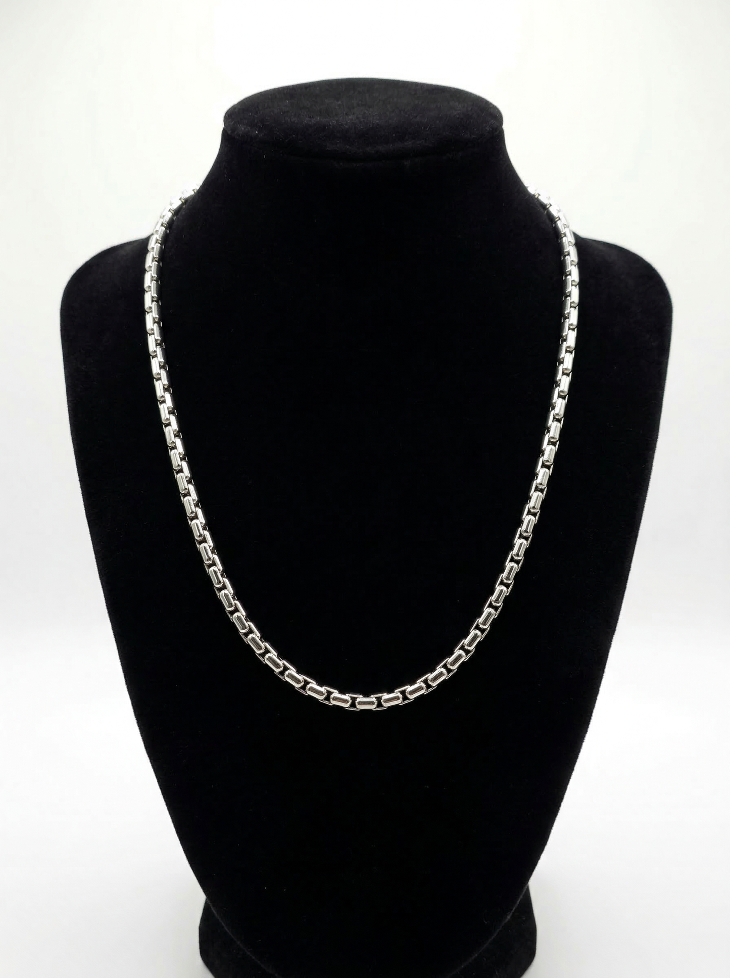 Silver Titan Link Chain - 55 cm