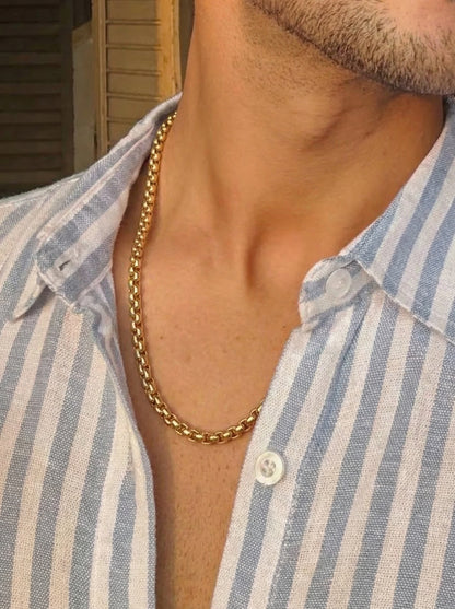 Titan Gold Link Chain - 55 cm