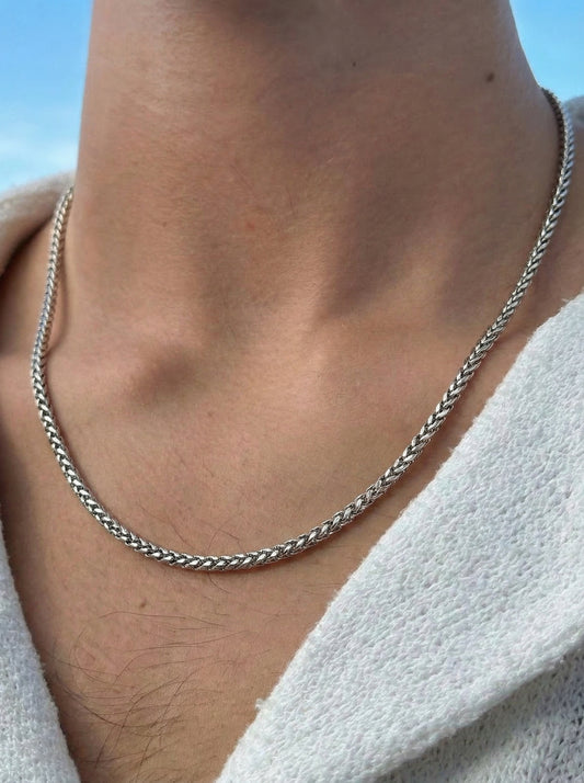 Silver Aero Flex Chain - 55 cm