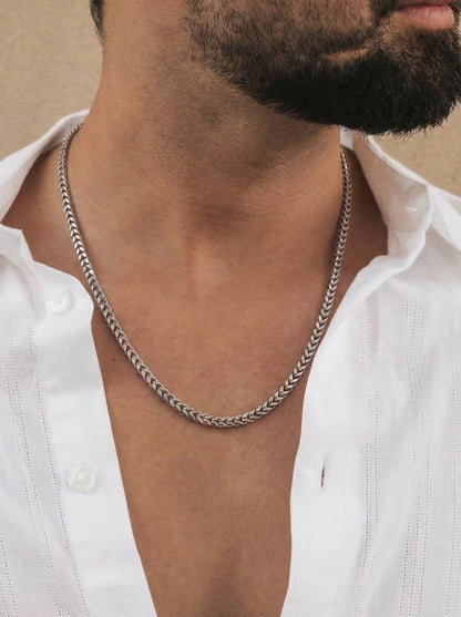 Silver Aero Flex Chain - 55 cm